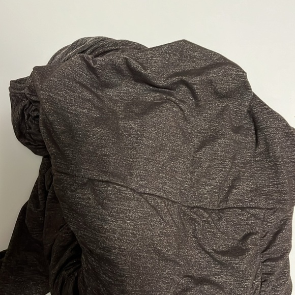 Athleta Mini Heather Brown Tulip Rush Dress Long sleeves women’s M - Picture 7 of 8